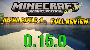 La nueva versión de minecraft: Minecraft Pe 0 15 0 Build 1 Apk Download Realms Info Youtube