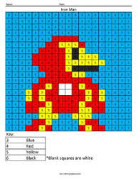 Superhero Color By Number Coloring Squared Superhero Coloring Superhero Coloring Pages Free Coloring Sheets