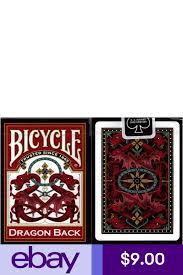 red dragon bicycle deck of playing cards 309 magic air cushion poker size uspcc playing card deck bicycle playing cards cards