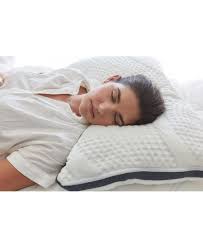 Queen or king size memory foam pillow lightweight and supportive throughout the night Brentwood Home Oceano Adjustable Comfort Gel Memory Foam 3 Chamber Pillow King Size Reviews Pillows Bed Bath Macy S Gel Memory Foam Memory Foam Foam Pillows