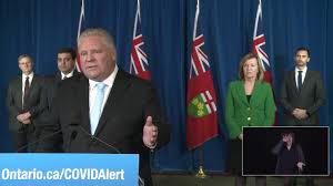 Ontario premier doug ford broke down and issued a tearful apology after his province implemented, then relaxed, the strictest coronavirus restrictions in north the canadian province of ontario has had the longest lockdown of any north american territory, with little to show for its efforts except business. Netnewsledger December 21 2020 Ontario Premier Doug Ford Announcement On Provincial Lockdown