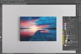 Download Landscape Canvas Ratio 3x2 Mockup 04 In 2020 Landscape Canvas Framed Canvas Prints Frame Mockups PSD Mockup Templates