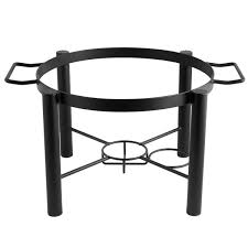 Truly decorative, your gate will be the key element of your property : Choice Wrought Iron Pillar Round Chafer Stand