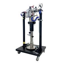 Grease Pump Follower Industrial Follower Plate For 120 Lb Grease Drums |  15.75 Inch Diameter | Prevents Air Cavities 120 Lbs Drums Follower Plate  With Industrial Pumps