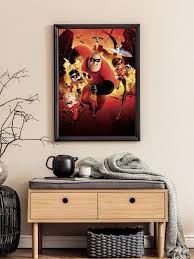 İnanılmaz Aile - The Incredibles Film Tablo Siyah Çerçeveli Film Poster  Afiş Tablo | Çerçeveli Tablo Modelleri ve Fiyatları