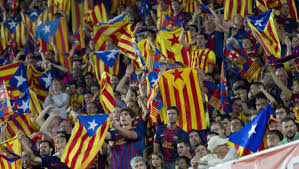 Program tv stacji tvp sport na 14 dni. Protest Fanow Barcelony 30 Tys Katalonskich Flag Sport Tvp Pl