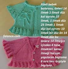 Kiz Cocuklari Gercekten Kiyafet Konusunda Oldukca Sansli Oluyor El Isinde De Yapilan Orgulerde Kiz Cocuklar Icin Yapilabil Boleros Baby Knitting Patterns Orgu