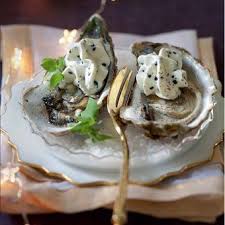 Huitres En Gelee Chantilly Au Caviar Alimentation Recette Huitres