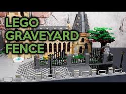 Designing Building A Lego Graveyard Fence Youtube Building Design Graveyard Lego