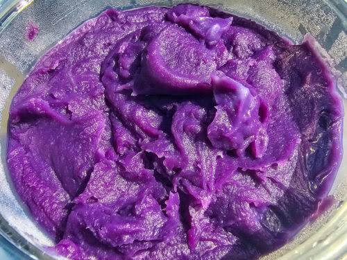 Pâte d'ube - Ube halaya maison