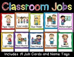 Classroom Job Cards Classroom Jobs Classroom Job Chart Classroom Helpers