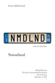 The movie ends on a shot of fern's van driving away, set against a vast expanse of countryside. Movie Review Nomadland 2021