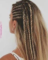 10 Modern Side Braid Hairstyles For Women Braided Hairstyles Side Braid Hairstyles Hair Styles Taking sections of hair from all over the head, braids have been made at both the sides. 10 modern side braid hairstyles for
