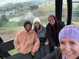 Introducing winter album made from old books