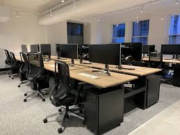 Pin By Pinterest Workplace On Pinterest International Offices Open Office Design Office Interiors Computer Lab Design