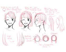 Hair Art References Drawings Art Reference Manga Drawing Tutorials