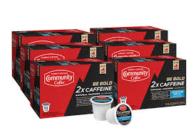 A close second is that of caffeine in tea, which however, caffeine in coffee and tea might help. 2x Caffeine Medium Roast Coffee Pods 60 Count Compatible With Keurig 2 0 K Cup Brewers Community Coffee
