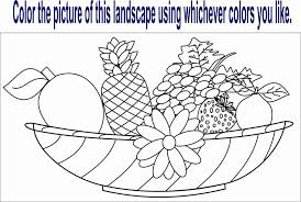 You may be good at eating fruits and vegetables on a daily basis, but can you identify them? Fruits And Vegetables Coloring Pages