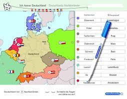 Alle nachbarländer von deutschland außer der schweiz gehören zur europäischen union. Ich Kenne Deutschland Deutschlands Nachbarlander Mit Stift Sachunterricht Sternchenverlag