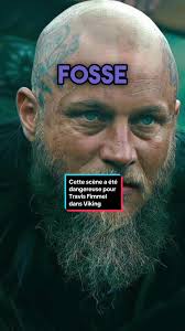 Travis Fimmel and Katheryn Winnick behind The Scene