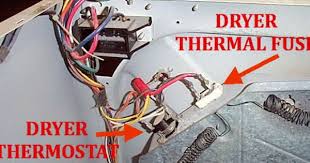 Avoid Calling A Repairman To Fix Your Non Heating Dryer First Check The 3 Dollar Fuse Location Of Thermal Fuse On Dryer Is Dryer Cleaning Dryer Clothes Dryer