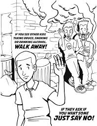 Anti Drug Coloring Pages Coloring Pages People Coloring Pages Smoke Color