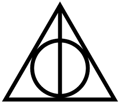 What does the triangle symbol mean? Sign Of The Deathly Hallows Harry Potter Wiki Fandom