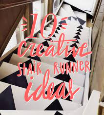 Do you wonder how much this diy stair runner cost? 10 Creative Diy Stair Runner Ideas Design Sponge