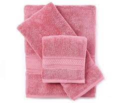 Aprima Heather Rose 3 Piece Towel Set Big Lots Towel Set Towel Pink Towels