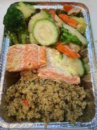 Leave space between the pieces. 2 Kosher For Passover Salmon With Organic Quinoa And Organic Vegetables Dinners Amazon Com Grocery Gourmet Food