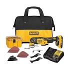 20V MAX XR Brushless Oscillating Multi-Tool Kit with 2Ah Battery  Charger and Bag DCS356D1 DEWALT
