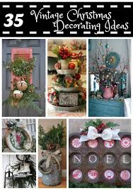 Easy vintage christmas decorating ideas. 35 Glamorous Vintage Christmas Decorating Ideas All About Christmas