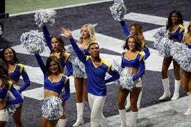 L.A. Rams male cheerleader Napoleon Jinnies opens up about being gay -  Outsports