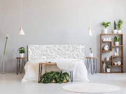 Biancheria per la casa, arredamento per la casa & tutta la moda donna, bambino, uomo. Elegante Leggera Testiera Letto In Pvc Stampato Bianco Oedim Resistente Disponibile In Diverse Misure 115 X 60 Cm Camera Da Letto Arredamento Amiralebsatte Com