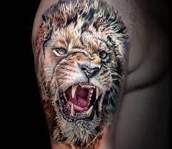 This might be sensitive content. Top 80 Lion Tattoos