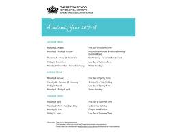 From june 8 to june 12, kirov residents could join the welcome to russia and russia in the lens promotions on the official pages of clubs in the community and most public offices and schools are closed on june 12. Bsb Shunyi Calendar 2017 2018 British School Of Beijing Shunyi