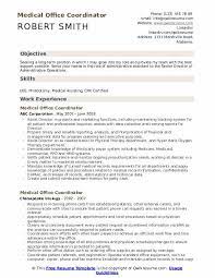 Medical Office Coordinator Resume Samples Qwikresume