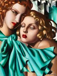 Tamara de Lempicka, Adam and Eve (Adam et Eve), 1931, Oil