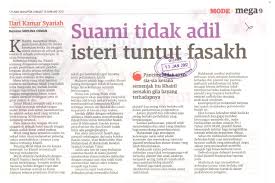 Perkahwinan orang bukan islam adalah di bawah bidang kuasa mahkamah sivil. Suami Tidak Beri Nafkah Isteri Tuntut Fasakh Peguam Syarie