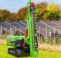 Hydraulic Pile Driver Machine Photovoltaic Piling Machinery Crawler Solar Pile Driver