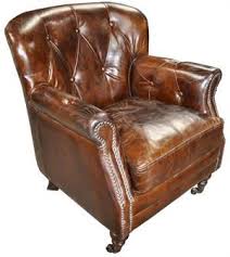 Pin By Martha Westbrook On Furniture Leather Chair Farmhouse Style Furniture Club Chairs
