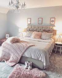P I N K G R E Y Comfortable Bedroom Room Decor Bedroom Shabby Chic Bedrooms