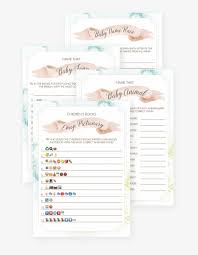 If you are in search of a baby shower memory game free printable, then we've got you covered. Watercolor Games For Baby Shower Printable By Littlesizzle Baby Shower Emoji Pictionary Transparent Png 819x1024 Free Download On Nicepng