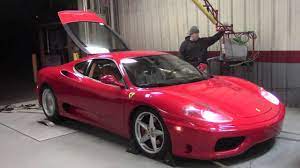 Ferrari partnered with alcoa to produce an entirely new all. Ferrari 360 On The Dyno Youtube