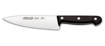 Cuchillo cocina pan 20 cm acero. Cuchillo Profesional De Cocina 15 5 Cm Arcos 280404 Brico Reyes