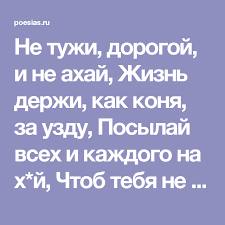 есенин с а не тужи дорогой и не ахай Ne Tuzhi Dorogoj I Ne Ahaj Zhizn Derzhi Kak Konya Za Uzdu Posylaj Vseh I Kazhdogo Na H J Chtob Tebya Ne Poslali V P Zdu Zhizn Stihotvorenie Citaty