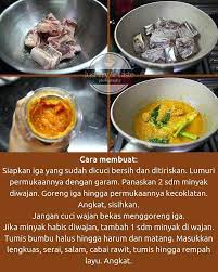 Pindang Tulang Iga Spicy Ribs Soup Alhamdulillah Akhirnya Hujan Turun Deras Tadi Malam Saya Mulai Merasakan Rintiknya Ketika Masih Makanan Masakan Tumis