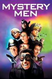 Mystery Men The Hippest Cast In History Has United To Become The Funniest Superhero Team Ever Ben Stiller Janeane Garofalo In 2020 Disco Dance Mystery Thriller Movies