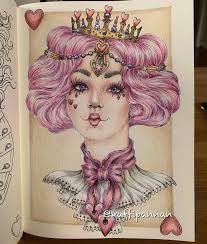 Pin By Sharlene Lam On Hanna Karlzon Coloring Books Pics Coloring Books Masquerade Girly Drawings