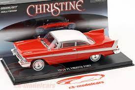 1963 plymouth fury with a 69 440 30 over 10.75 to 1 compression eagle rods 440 source aluminium ported heads srp pistons. Greenlight 1 43 Plymouth Fury Year 1958 Movie Christine 1983 Red White Silver 86529 Model Car 86529 819725022194
